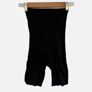 Spanx Assets Shaping Shorts Size Small Black Shapewear High Waist